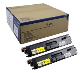 Brother TN-900YTWIN žlutá / Toner / duopack 2× 6.000 stran / MFC-L9550CDWT, HL-L9200CDWT