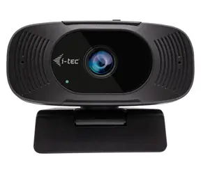 i-tec SOLOMON 300 černá / Webkamera / 4K UHD 2160p / 60 fps / mikrofon / krytka objektivu