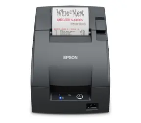 Epson TM-U220IIB bílá / Pokladní jehličková tiskárna / USB / automatický řezač