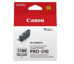Canon PFI-5100GY / Cartridge / šedá / imagePROGRAF PRO-310 / 14,4 ml