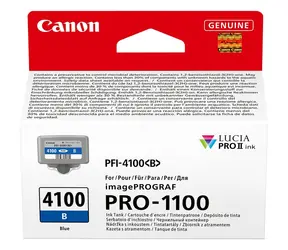 Canon PFI-4100B / Inkoustová cartridge / imagePROGRAF PRO-1100 / modrá / 80 ml