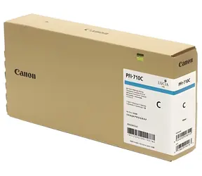 Canon PFI-710 azurová / Inkoustová cartridge / Pro imagePROGRAF TX-4100 / 700 ml / Originální