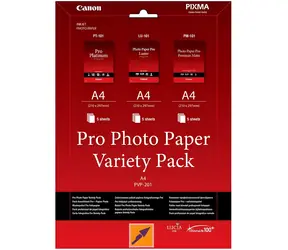 Canon PVP-201 PRO / Fotopapír / Variety Pack / A4