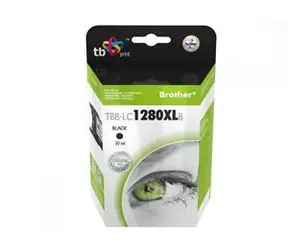 TB LC1280XLBK / Inkoustová kazeta / kompatibilní s Brother LC1280XL / černá / 912 stran