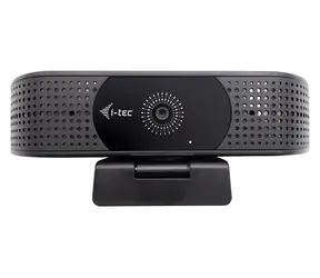 i-tec SOLOMON 500 černá / Webová kamera / 4K UHD / PDAF autofocus / 60 fps / Mikrofon