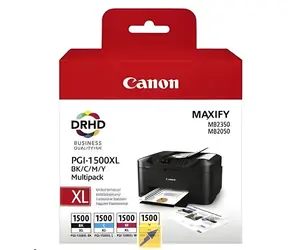 Canon PGI-1500XL BK/C/M/Y Multipack / Originální cartridge / CMYK / pro MAXIFY MB2050, MB2350