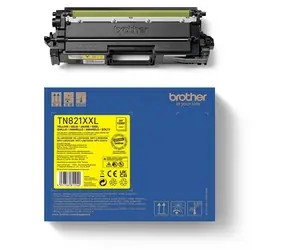 Brother TN-821XXLY žlutá / Originální toner / pro MFC-L9670CDN & L9630CDN & HL-L9470CDN & L9430CDN / 12 000 stran