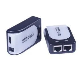 PremiumCord HDMI extender 60m přes 2 kabely / Extender HDMI / Cat5e/Cat6/Cat7