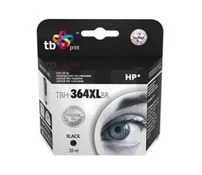 TB TBH-364XLBR černá / Inkoustová kazeta / kompatibilní s HP CB321EE (364XL) / 17,5 ml / 550 stran