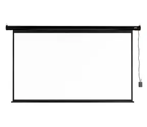 AVELI Elektrické projekční plátno černý tubus / Plátno / elektrické / 120" (265x149 cm) / 16:9