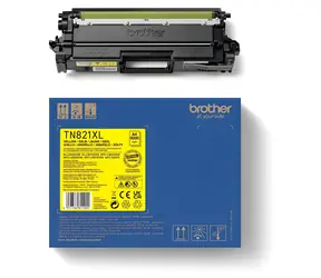 Brother TN-821XLY žlutá / Toner / Originální / 9 000 stran / MFC-L9670CDN, MFC-L9630CDN