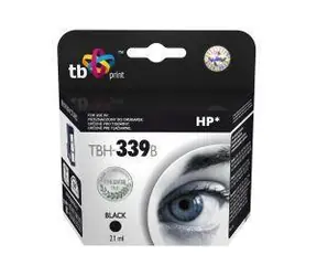 TB kompatibilní inkoustová kazeta HP č.339 (C8767E) černá / Inkoustová kazeta / 860 stran / 25 ml