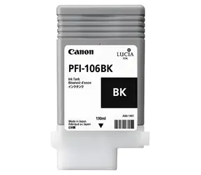 Canon PFI-106 foto černá / Inkoustová kazeta / 130 ml / Originální / imagePROGRAF iPF6300, iPF6350, iPF6400, iPF6450