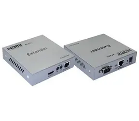 PremiumCord HDMI HDBaseT extender 100 m / HDMI extender / 4K / Over IP / 1 vysílač na více přijímačů