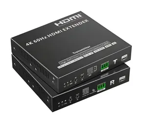 PremiumCord HDMI extender na 80m / HDMI extender / 4K 60Hz / 10G LAN / Nekomprimovaný / Over IP