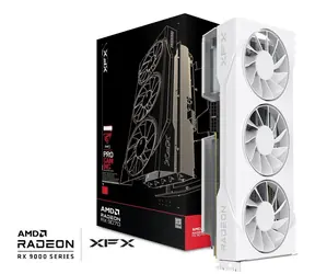 XFX Swift Radeon RX 9070 GRE White / 2790MHz / 12GB GDDR6 / 192-bit / 1x HDMI + 3x DP / 650W (8+8)