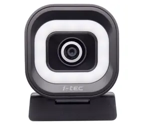 i-tec SOLOMON 700 STREAM černá / Webová kamera / 4K / LED osvětlení / PDAF autofocus / Stereo mikrofon