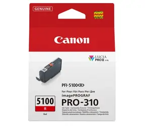 Canon PFI-5100R / Cartridge / červená / imagePROGRAF PRO-310 / 14,4 ml