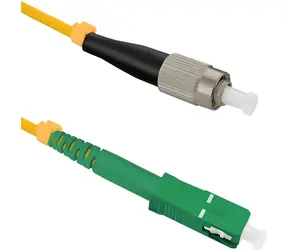 Qoltec 54311 / Optický patchcord / FC/UPC-SC/APC / Simplex / Singlemode 9/125 / 5 m