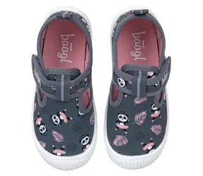 BAAGL Přezůvky Panda vel. 31 / Suchý zip / Protiskluzová podrážka