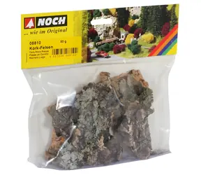 NOCH Korkové skály / Přírodní korková kůra / 80 g / H0, TT, N, G