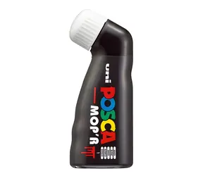 POSCA PCM-22 bílá / Popisovač / Vodou ředitelný / Kulatý hrot 3-19 mm / Světlostálý