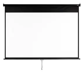 AVELI Nástěnné projekční plátno 92" 200x125 cm / Plátno / 16:10 / rolovací ručně / černý tubus
