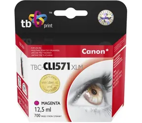 TB CLI-571X purpurová / Cartridge / Kompatibilní s Canon CLI-571XL / 12,5 ml / cca 645 stran