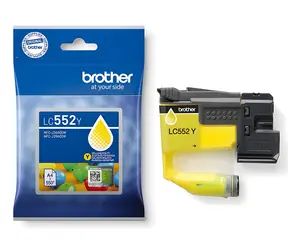 Brother LC-552Y žlutá / Inkoustová cartridge / pro MFC-J3660DW/J3960DW / 550 stran