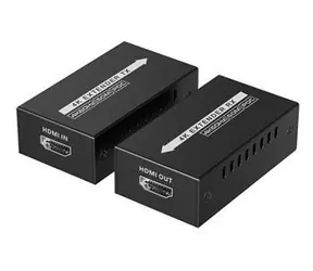 PremiumCord HDMI extender 60 m 4K 60Hz / HDMI extender / HDMI 2.0 / Cat6/6a/7 / Jeden kabel