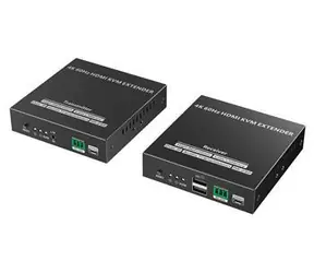 PremiumCord HDMI KVM extender na 120m / KVM extender / přes LAN / over IP / 4K 60Hz