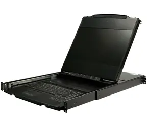 StarTech 1U LCD KVM konzole / KVM konzole / 17" TFT LCD Full HD / DVI/VGA / 1U rack 19"