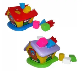 Didaktický zahradní domek / Hračka / plast / 21,5 cm / od 1 roku