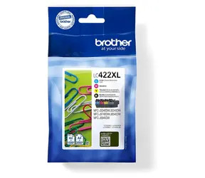 Brother LC-422XLVAL / Sada inkoustových cartridge / 4 ks / MFC-J5340DW, J5345DW, J6940DW, J5740DW, J6540DW