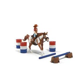 SCHLEICH Herní set Hannah s koněm a překážkami / Plast / od 5 do 12 let