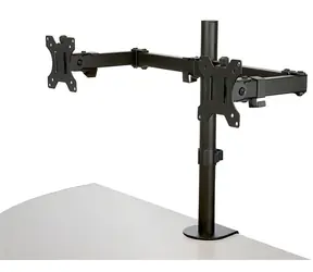 StarTech Stolní držák pro 2 monitory / Plně pohyblivé rameno / do 32" / nosnost 16 kg / ocel