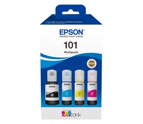 Epson 101 EcoTank / Inkoustové lahvičky / Multipack 4x 127 ml / CMYK