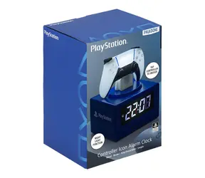 PALADONE Budík PlayStation Icon / Stolní / Svítící / USB napájení