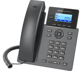 Grandstream GRP2602G / VoIP telefon / 2,21" LCD podsvícený displej / 4x SIP / 2x LAN Gigabit / PoE