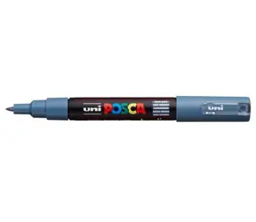 POSCA PC-1MC šedá / Popisovač / extra jemný hrot / 0,7-1 mm / na vodní bázi