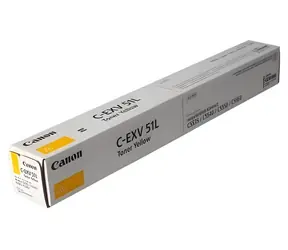 Canon C-EXV51L Y žlutá / Originální toner / pro imageRUNNER C55xx / 26.000 stran