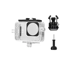 STABLECAM Vodotěsné potápěčské pouzdro do 45 m / Pouzdro / Pro DJI Osmo Action 6 / PC, tvrzené sklo, nerezová ocel