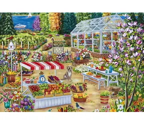 GRAFIKA Puzzle Zahradnictví / 1000 dílků / 69 x 47,8 cm