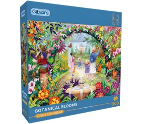 GIBSONS Puzzle Botanická zahrada / 500 dílků / 49x34 cm