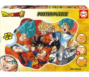 EDUCA Poster puzzle Dragon Ball / 250 dílků / 100 x 70 cm
