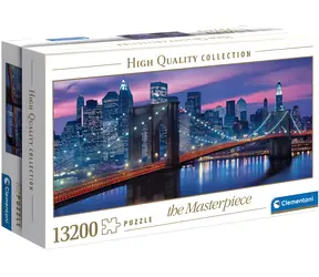 CLEMENTONI Puzzle New York / 13200 dílků / 292,5 x 135 cm