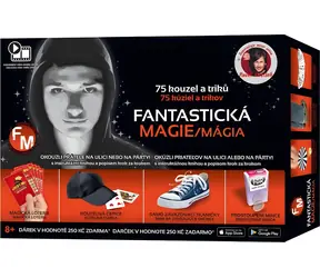 SPARKYS Kouzelnická sada Škola kouzel: Fantastická magie / 75 kouzelnických triků