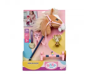 ZAPF CREATION BABY born Souprava Hobby Horsing / 43 cm / od 3 let
