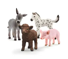 Schleich Farm World 42740 Mláďata z farmy / 4 figurky / od 3 let