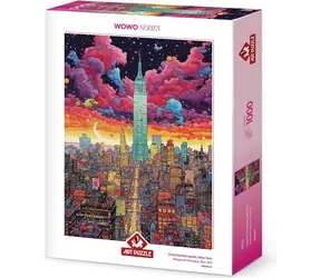 ART PUZZLE Puzzle WOWO Series: Barevný New York / 1000 dílků / 68 x 48 cm